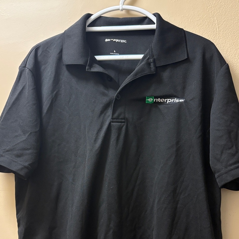 Sport-Tek Black Enterprise Polo Shirt for Men